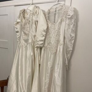 Bundle 2  antique dresses with some imperfections 15$ each